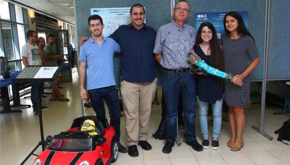 יום פרויקטי הגמר של סטודנטים שנה ד'  להנדסת חשמל