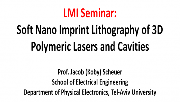 LMI Seminar: